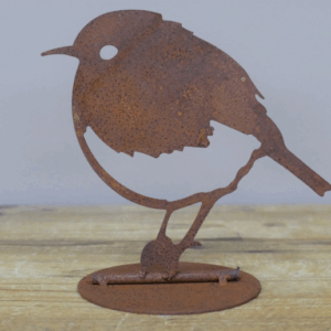 Robin Metal Sculpture - Image 1