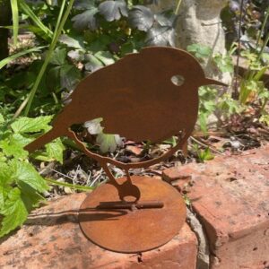 Robin Metal Sculpture - Image 2